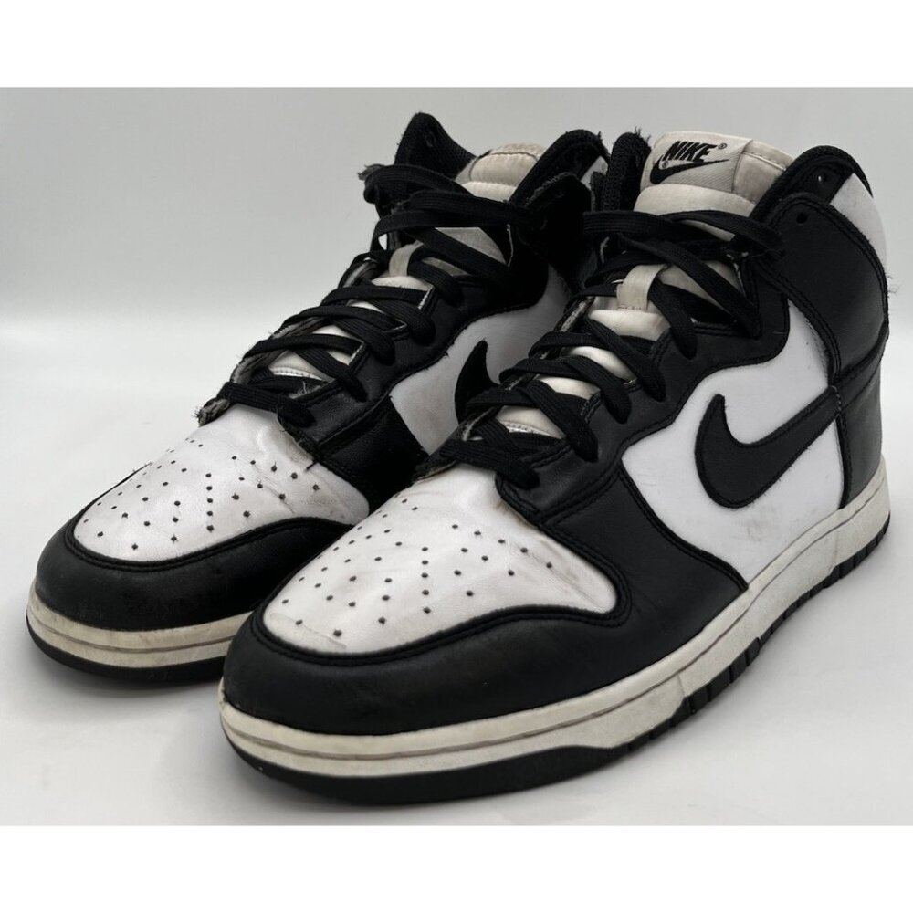 Nike Dunk High Panda Black & White 2021 Men’s Size 9 Retro Sneakers DD1399-105